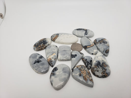 Maligano Jasper Cabochons - Medium Size