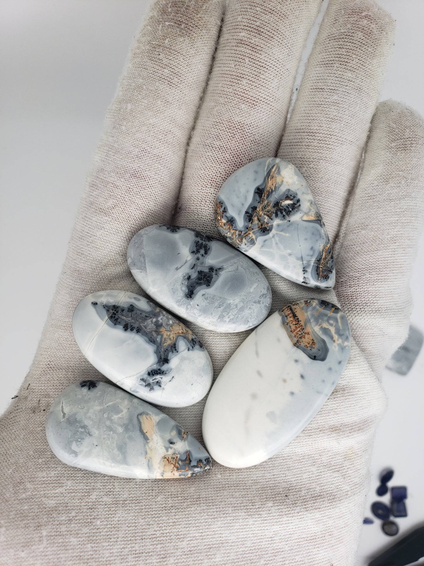 Maligano Jasper Cabochons - Medium Size