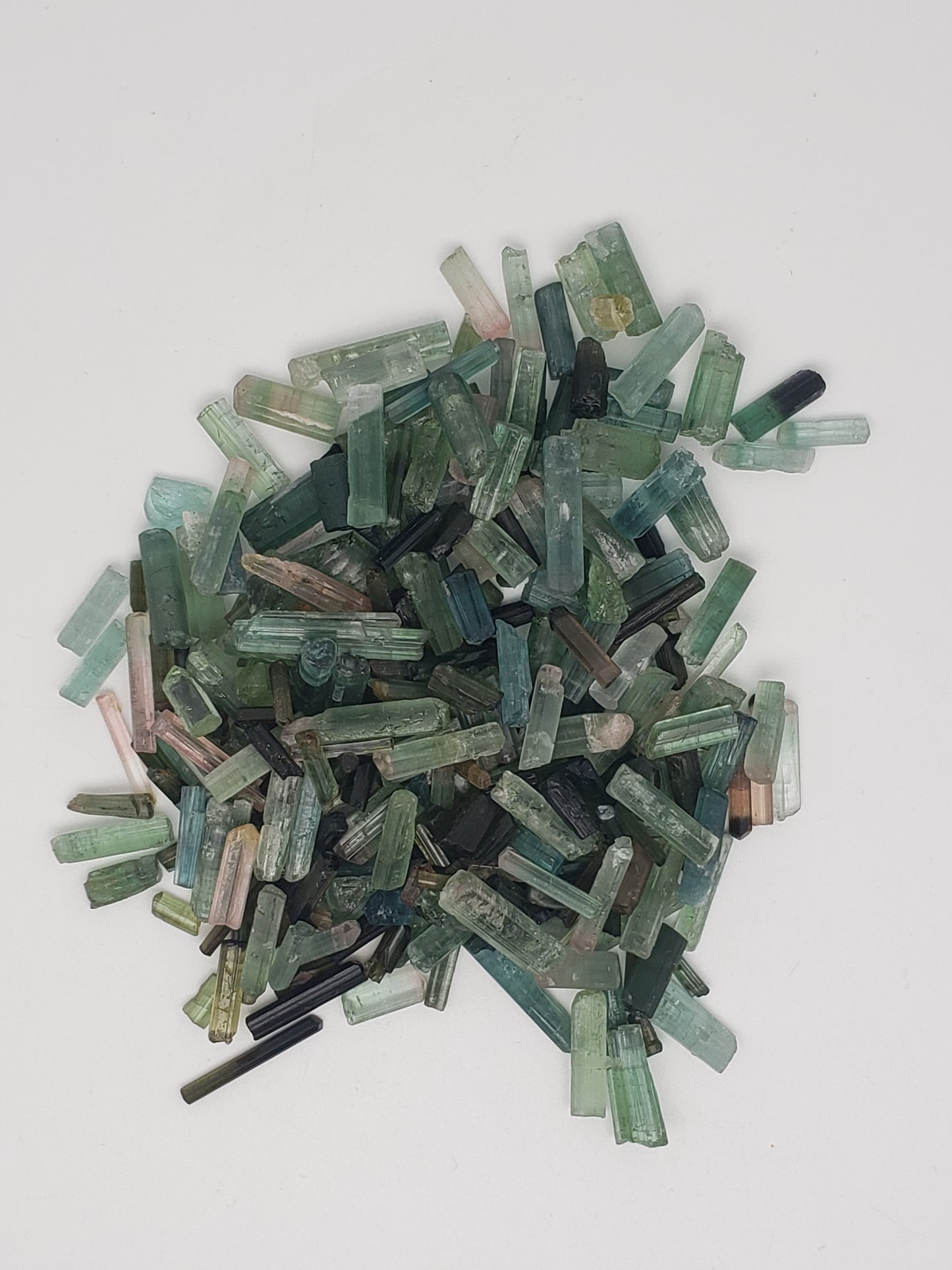 Watermelon Tourmaline Raw Crystal Rods / Pencils - Smalls for Jewelry Use