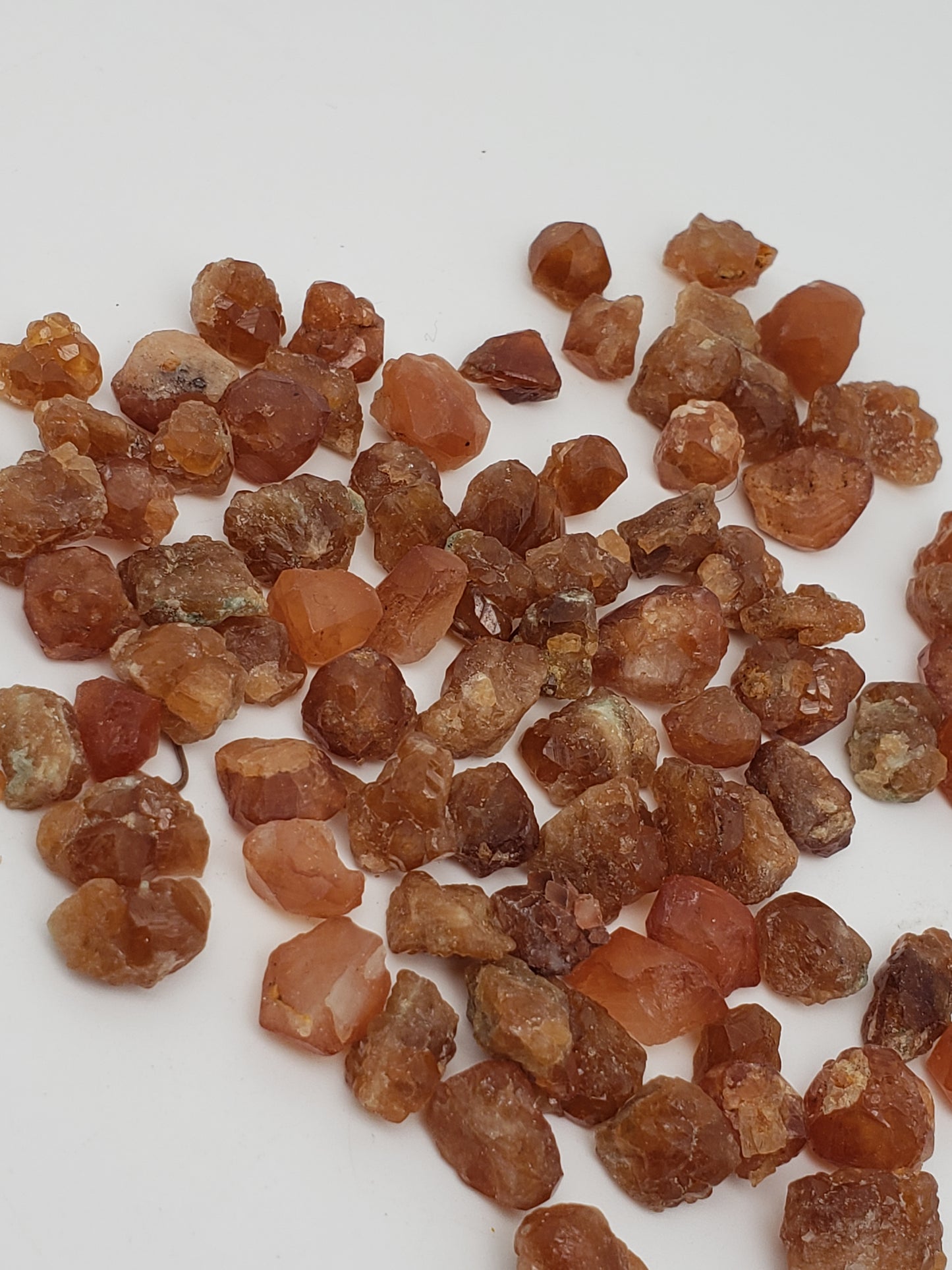 Spessartine Garnets - Raw - Orange Garnets - ~1 gram per piece