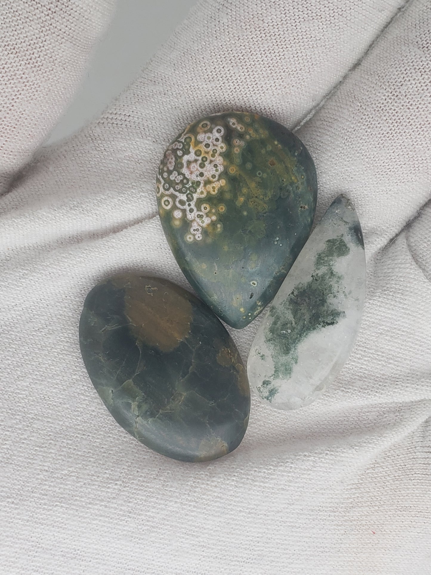 Ocean Jasper Cabochons - Small Sizes - 15-32.3mm