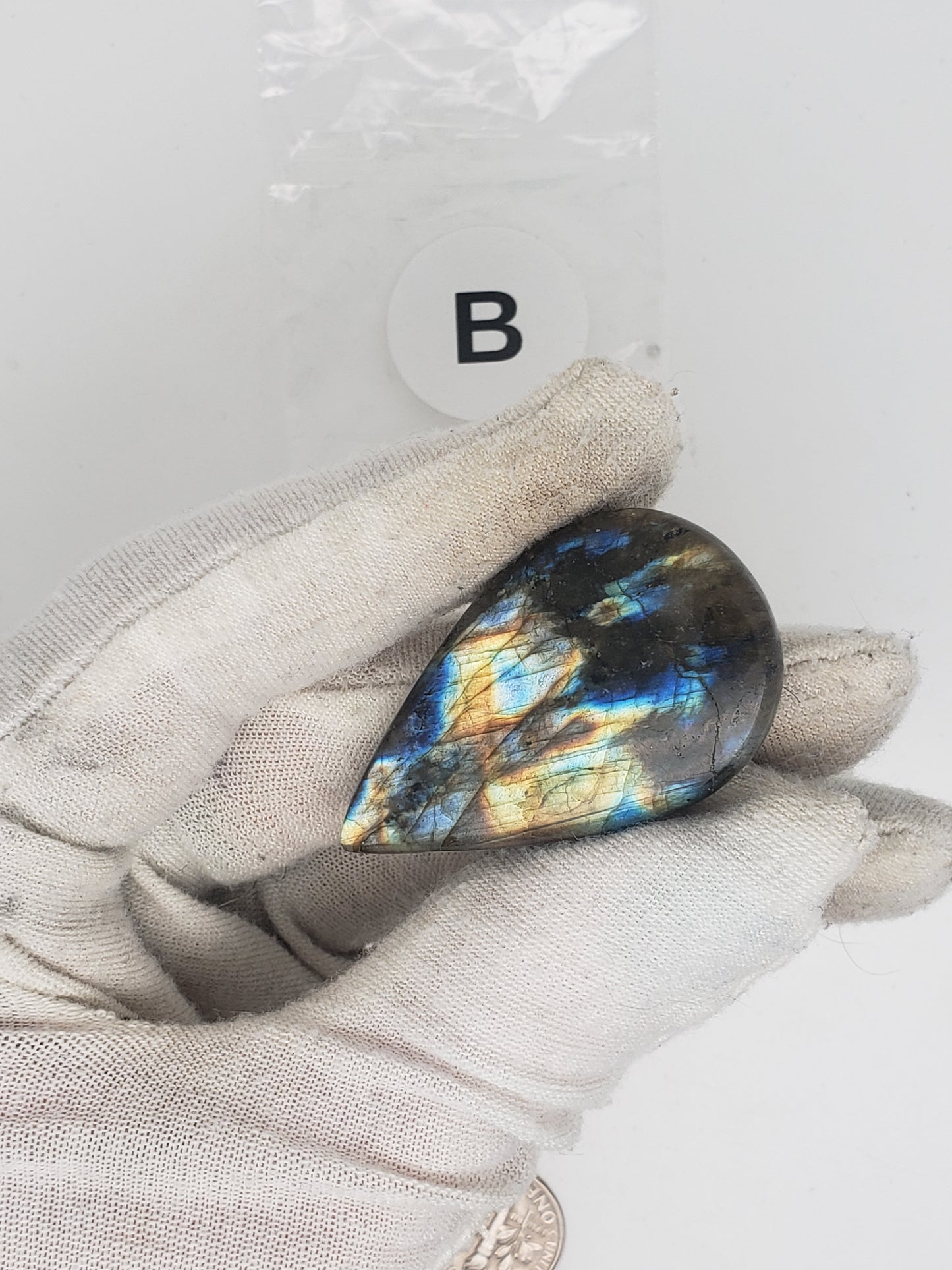 Labradorite Super Flashy -  Sunset / Rainbow / Mixed Colors -  Large Sizes