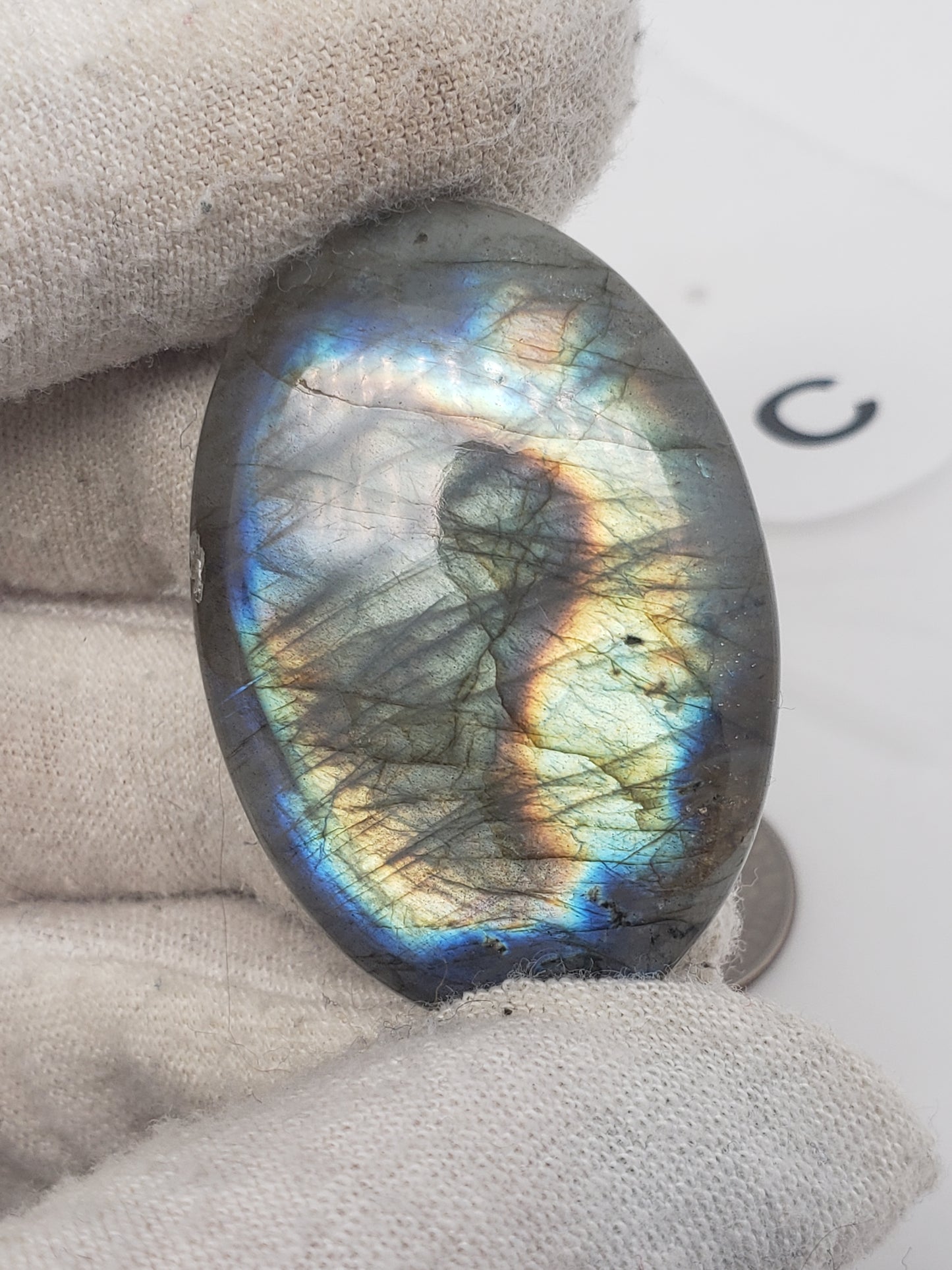 Labradorite Super Flashy -  Sunset / Rainbow / Mixed Colors -  Large Sizes