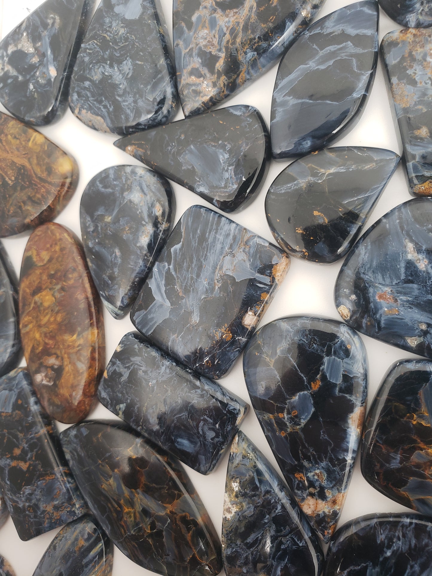 Pietersite Cabochons - Chatoyant - Medium to Large Focals