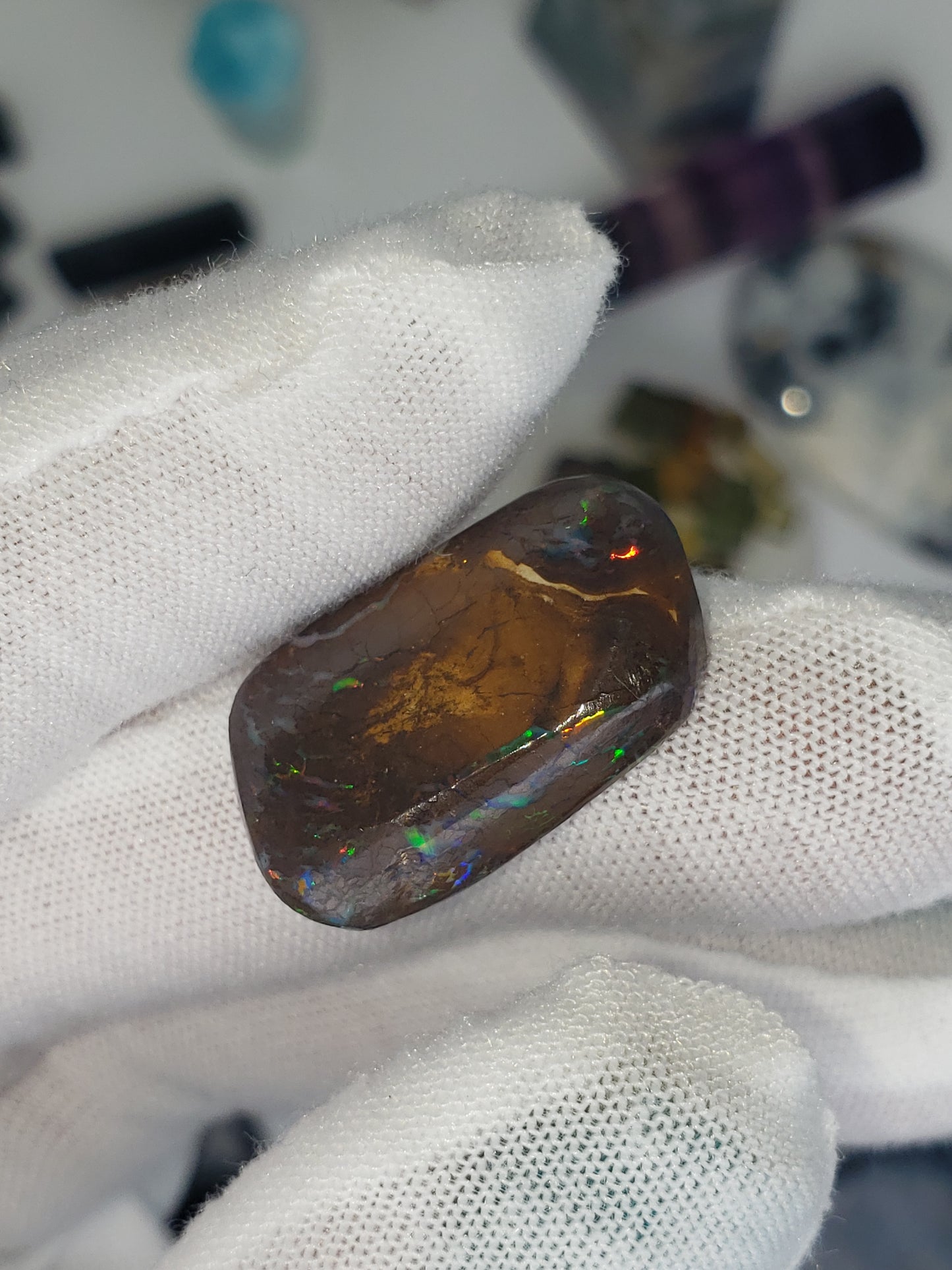 Boulder Opal - Designer cut by Dan Omen - 13.5 carats