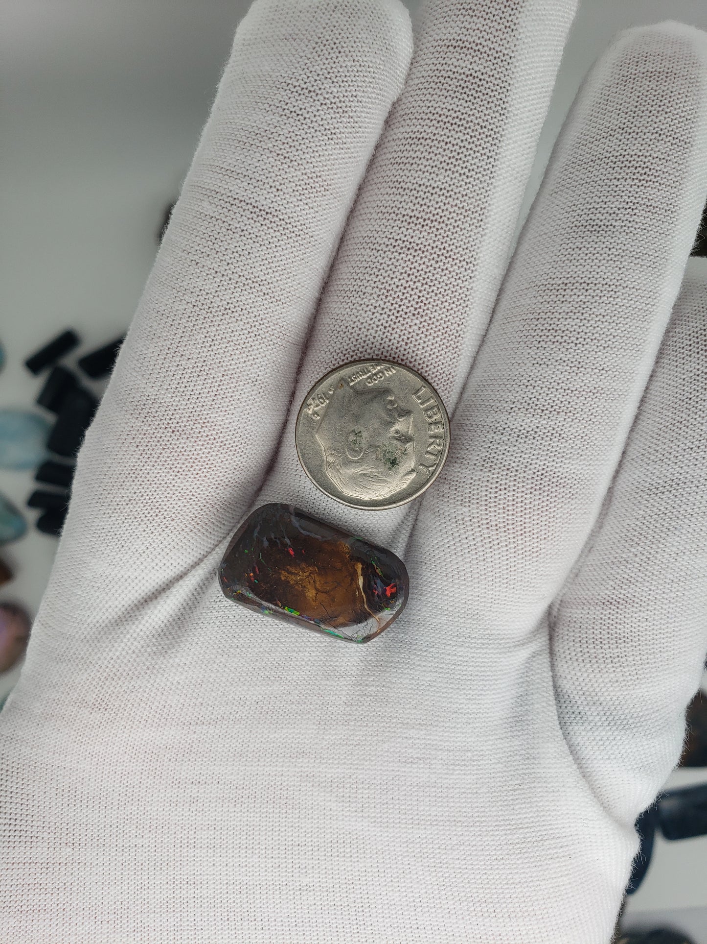 Boulder Opal - Designer cut by Dan Omen - 13.5 carats