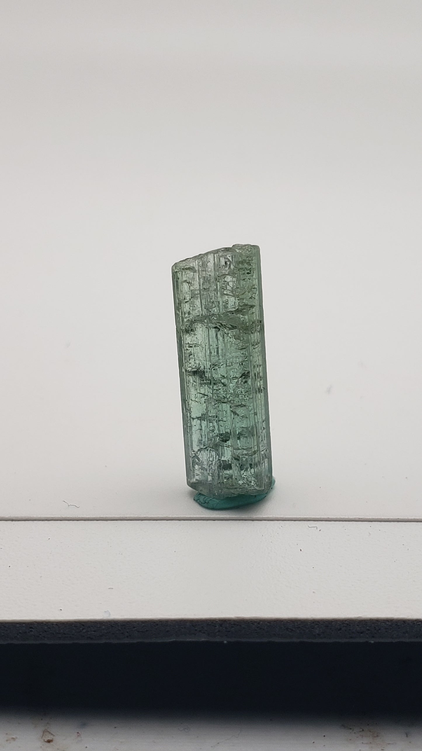 Tourmaline Rod - Nice Green Color - 1.25g - 19.8mm long