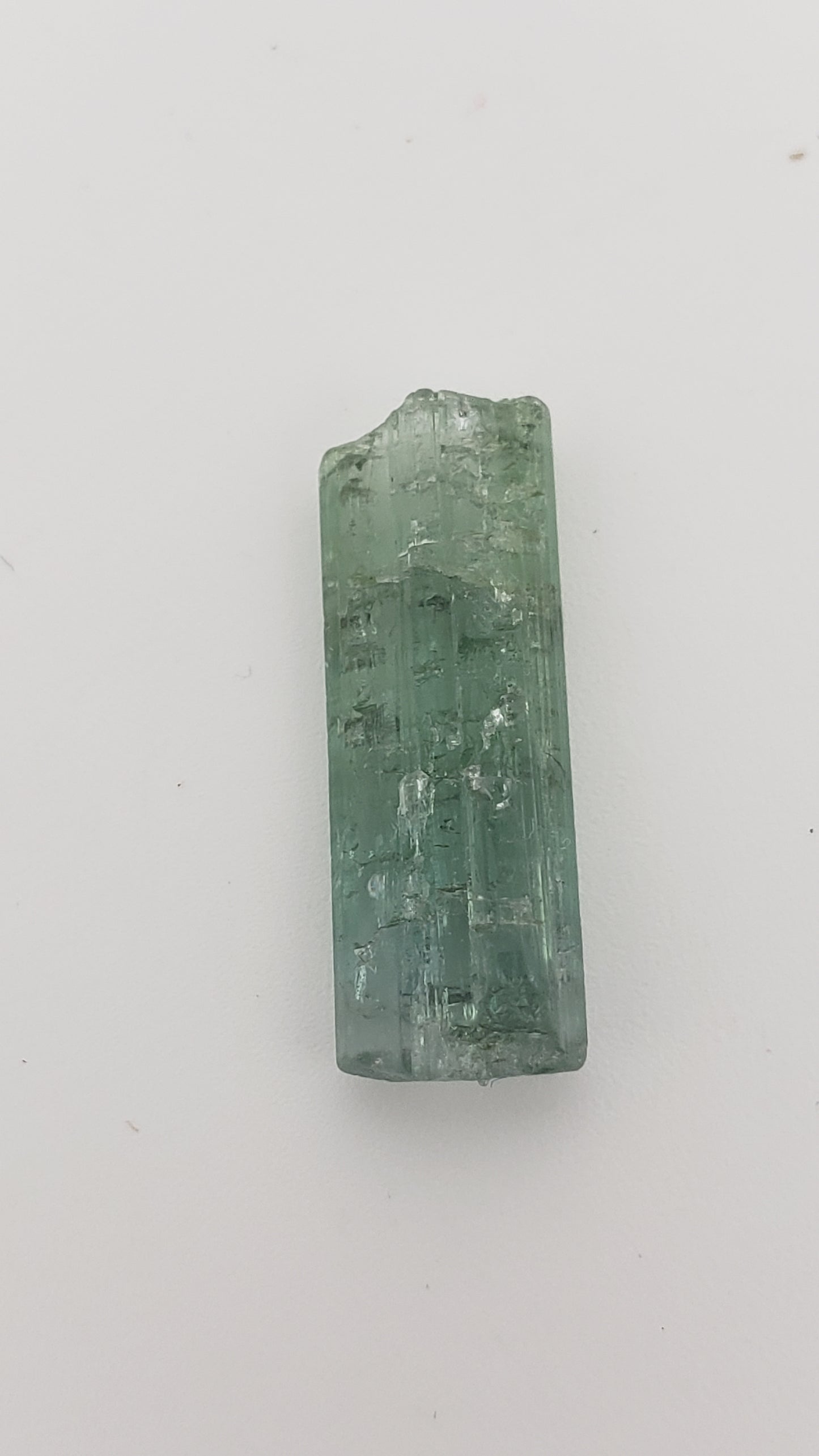 Tourmaline Rod - Nice Green Color - 1.25g - 19.8mm long