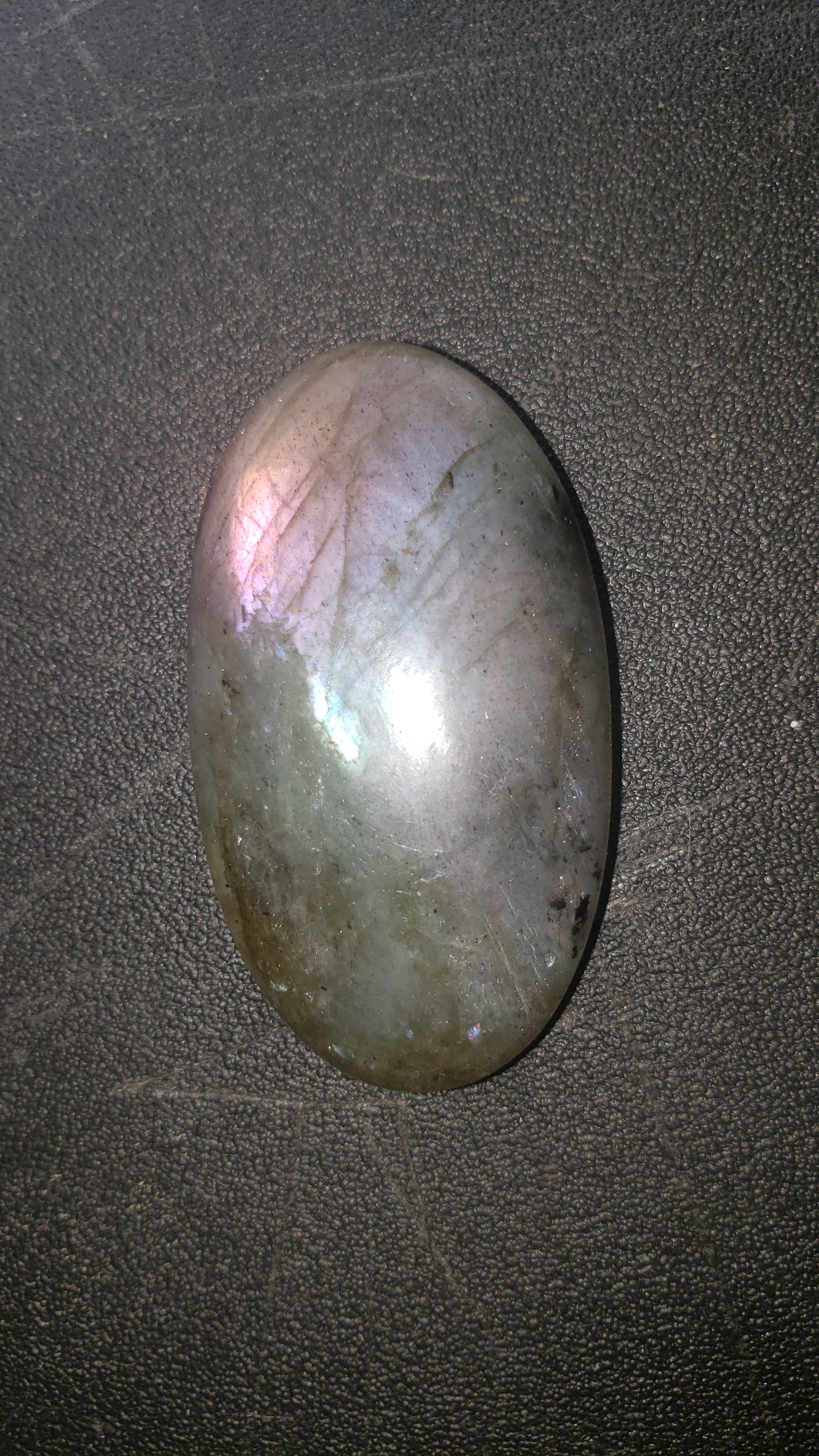 Labradorite Cabs - Purple, Pink, and Sunset Orange - Medium Sizes