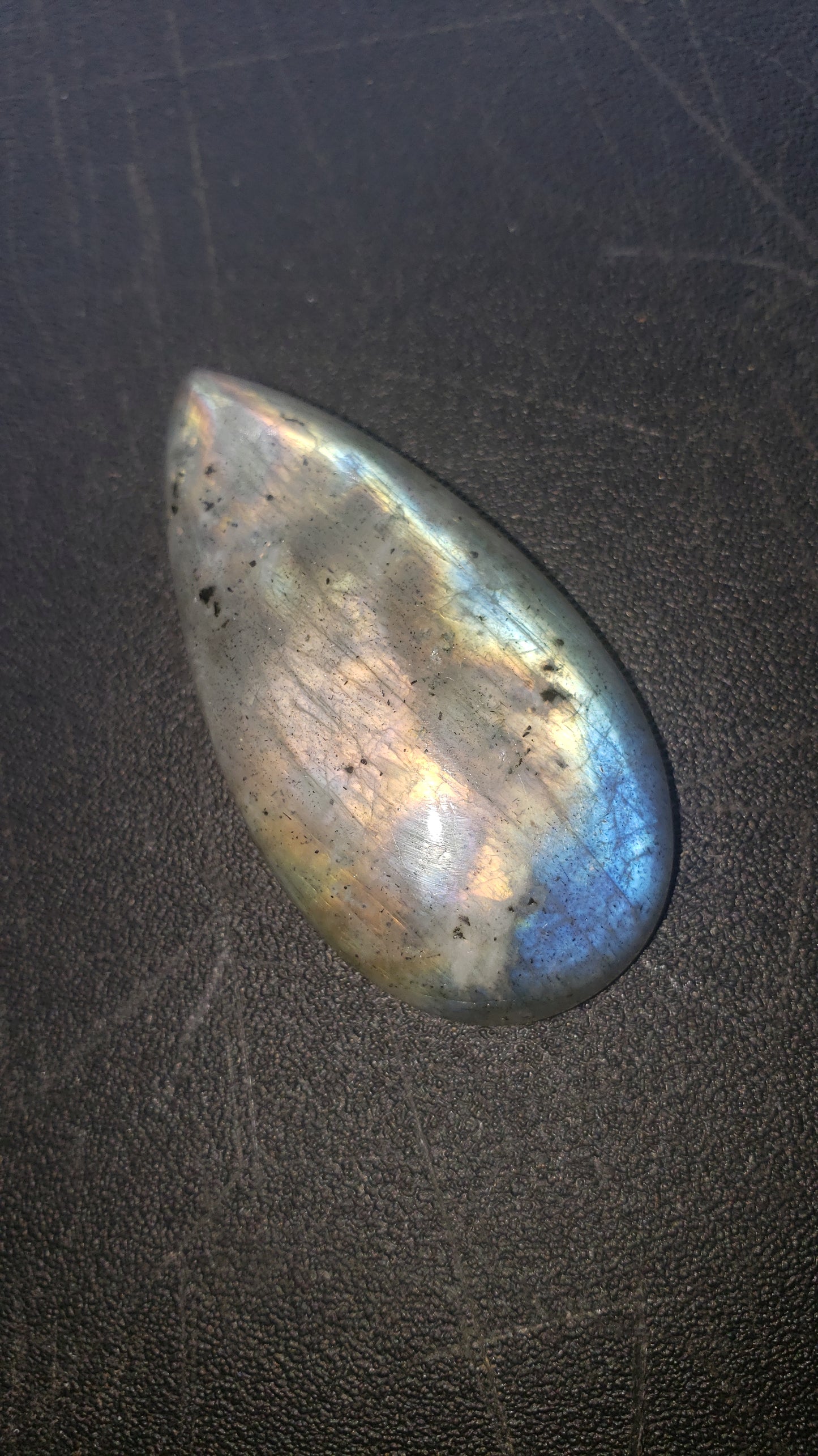 Labradorite Cabs - Purple, Pink, and Sunset Orange - Medium Sizes