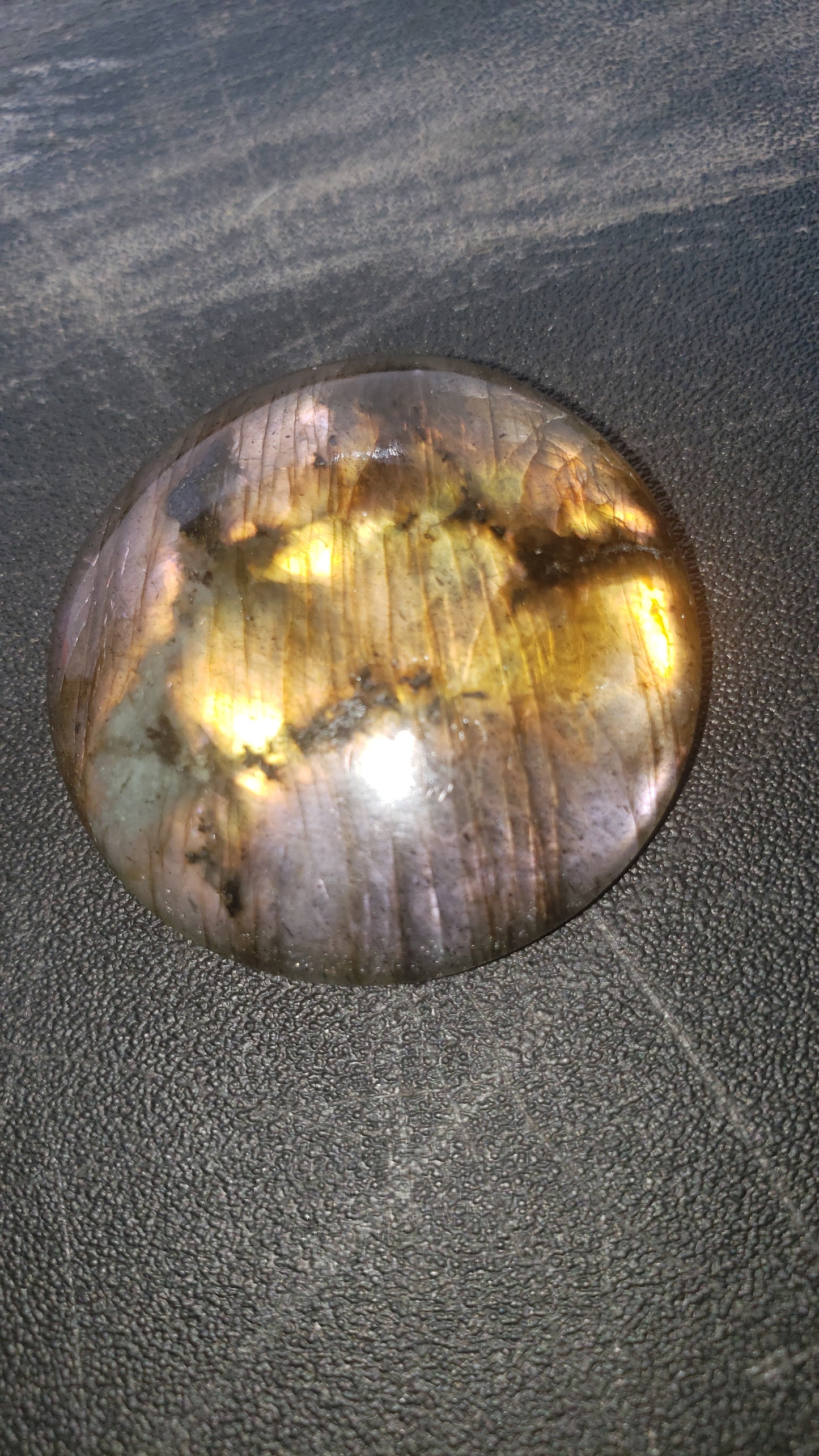 Labradorite Cabs - Purple, Pink, and Sunset Orange - Medium Sizes