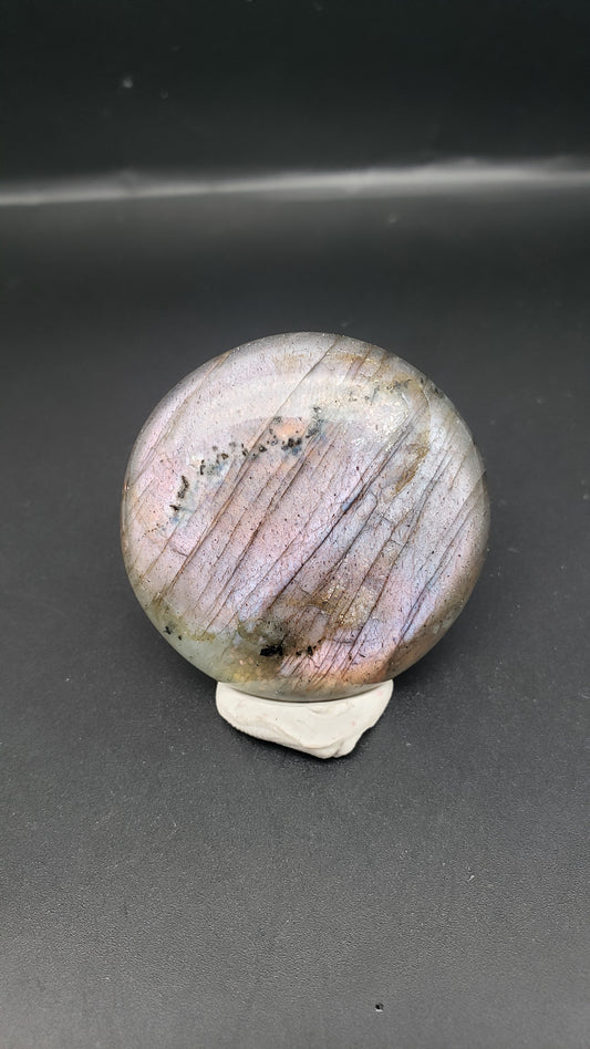 Purple Labradorite Round - 24.73g (123.5 cts) - 41mm