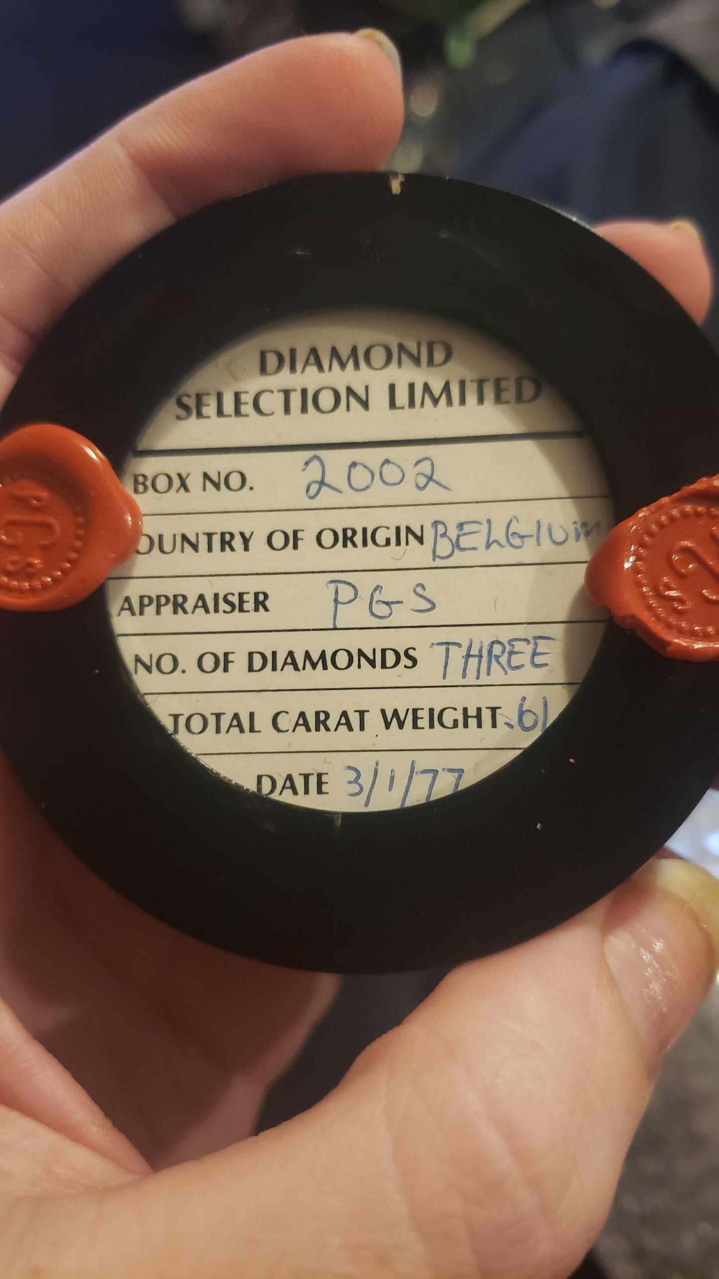 Loose Diamond Lot - Rounds - 3 pieces - .61cts