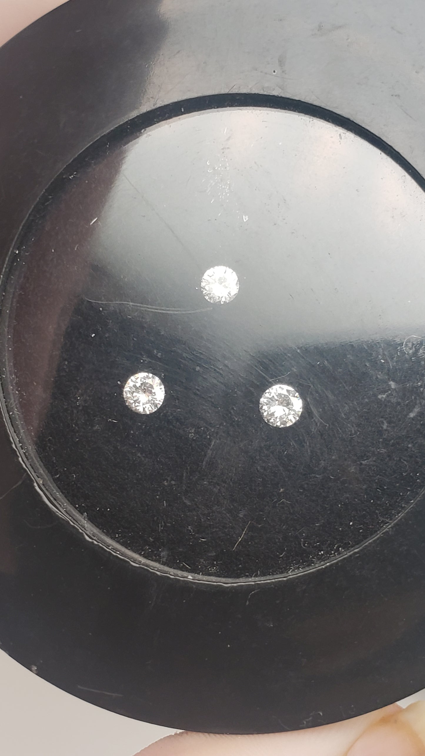 Loose Diamond Lot - Rounds - 3 pieces - .61cts