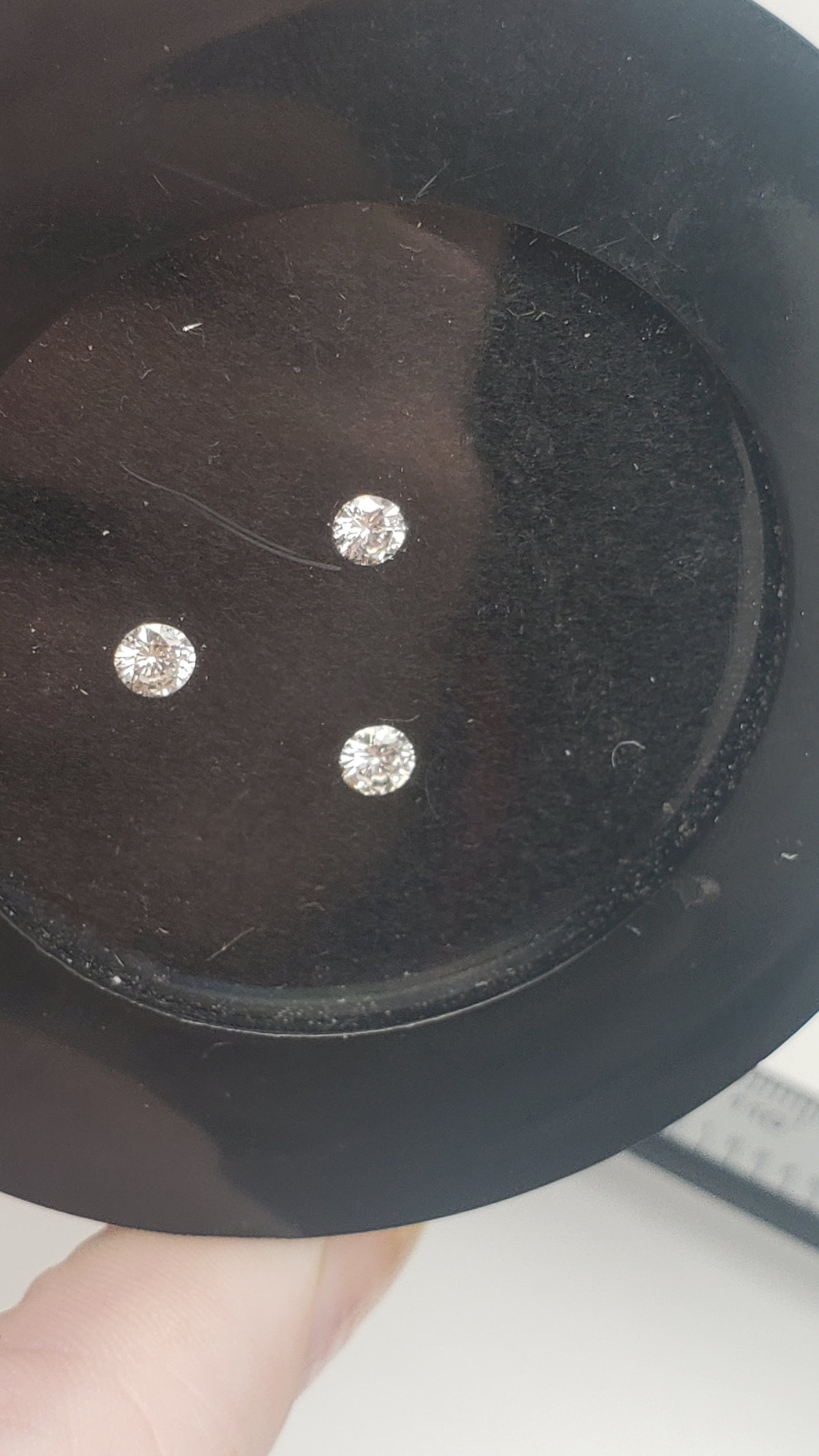 Loose Diamond Lot - Rounds - 3 pieces - .61cts