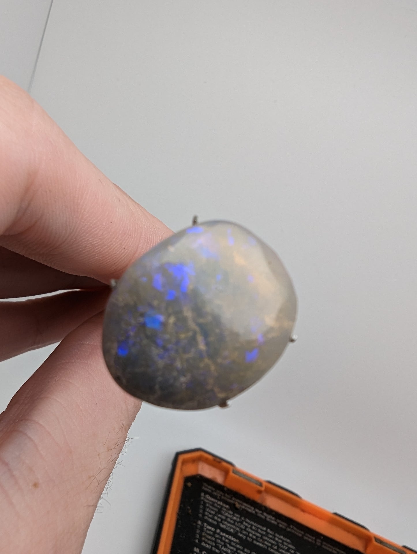 Lightning Ridge Freeform Opal Cab 10cts