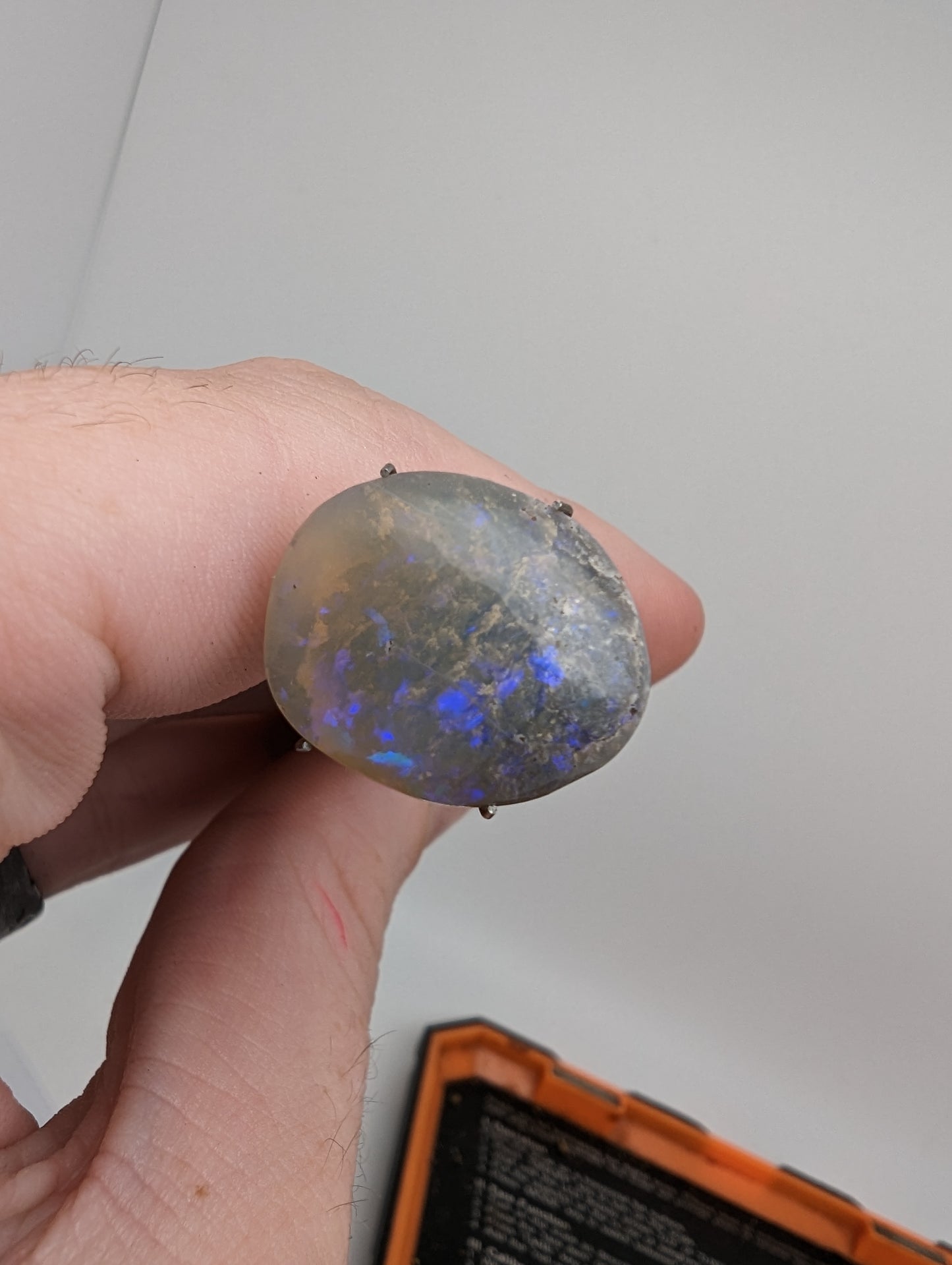 Lightning Ridge Freeform Opal Cab 10cts