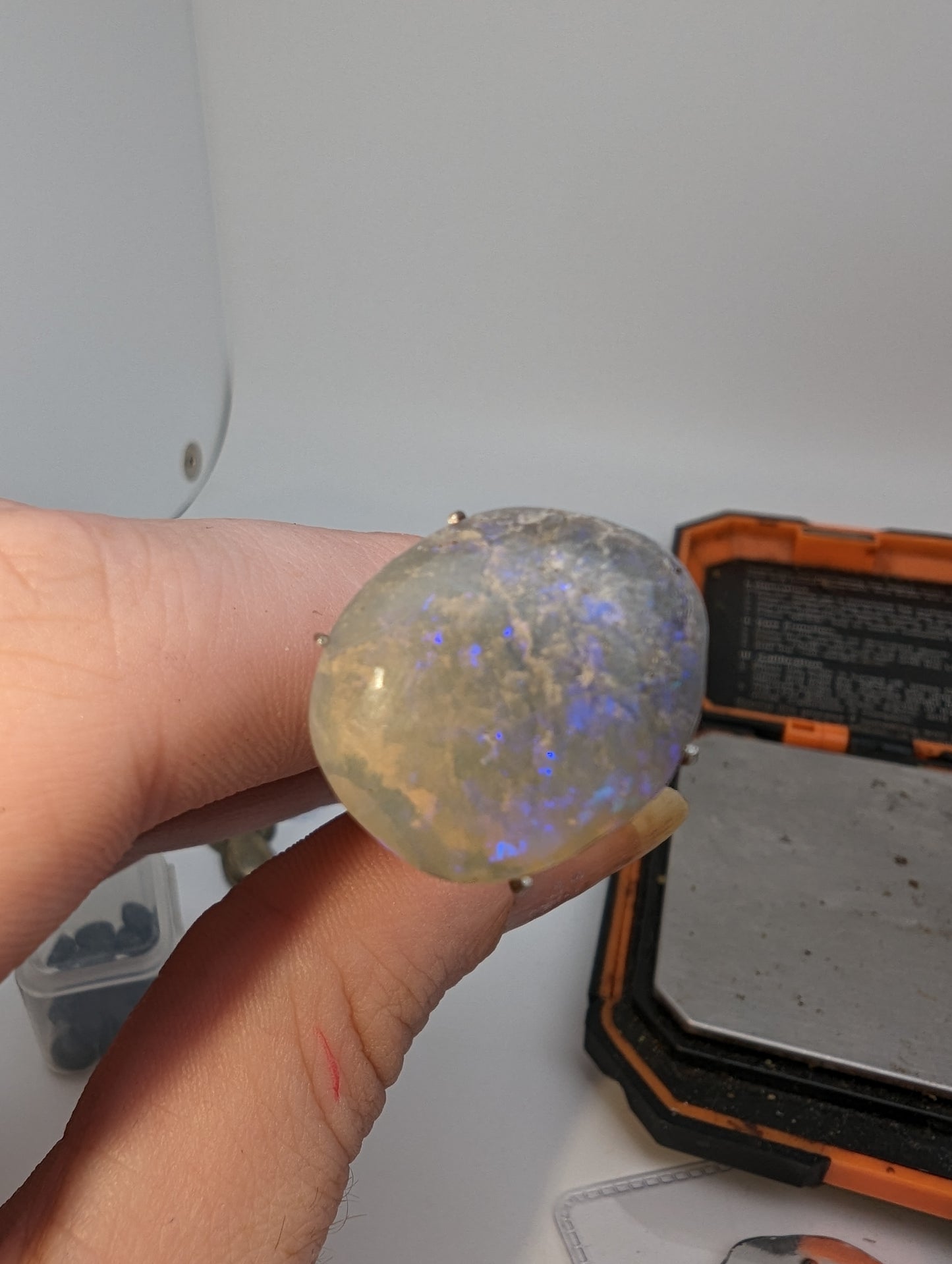 Lightning Ridge Freeform Opal Cab 10cts