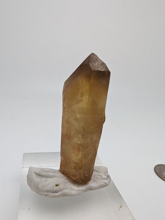 All Natural Citrine Point - Zambian - 53.5mm Long