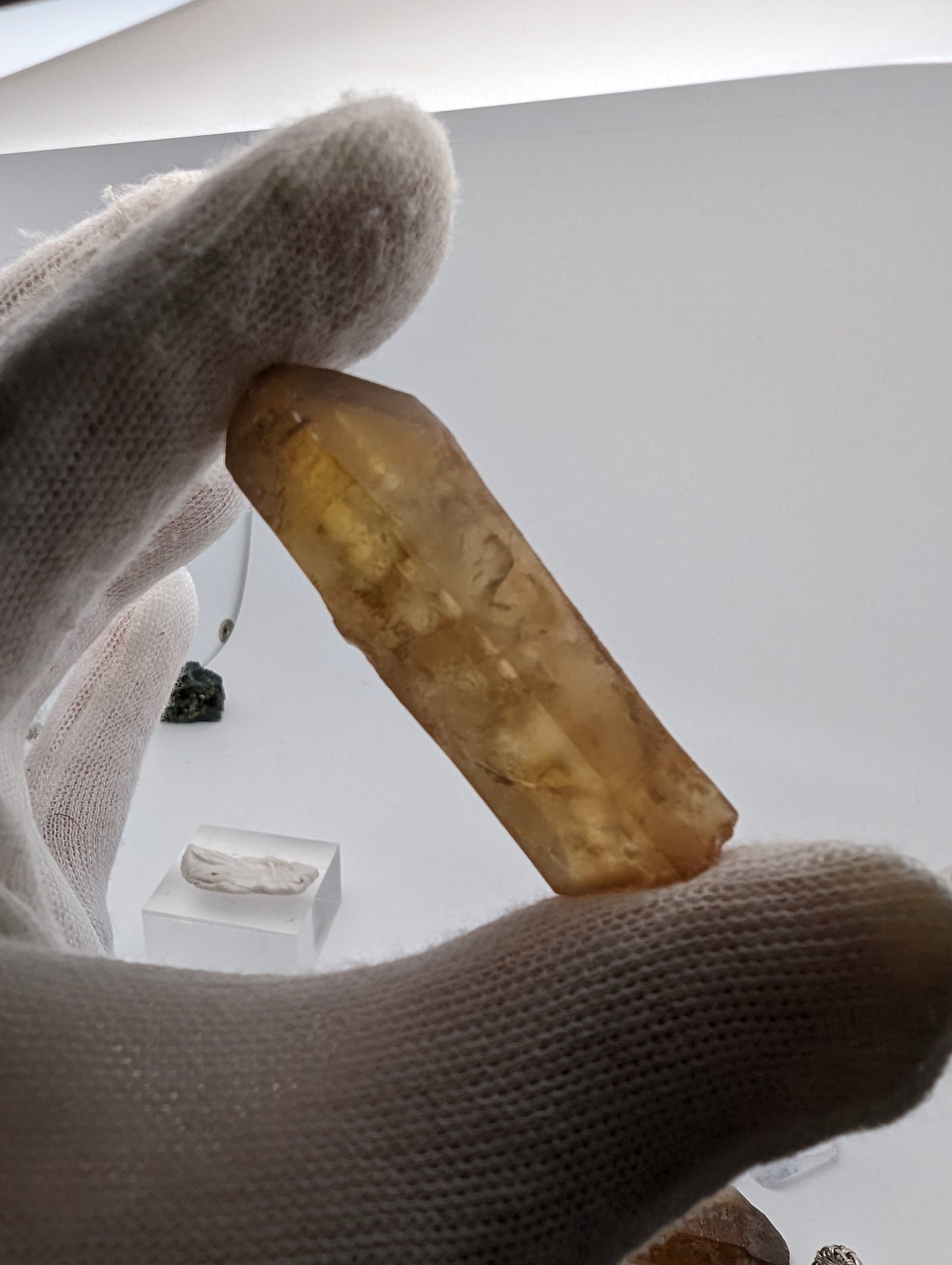 All Natural Citrine Point - Zambian - 53.5mm Long