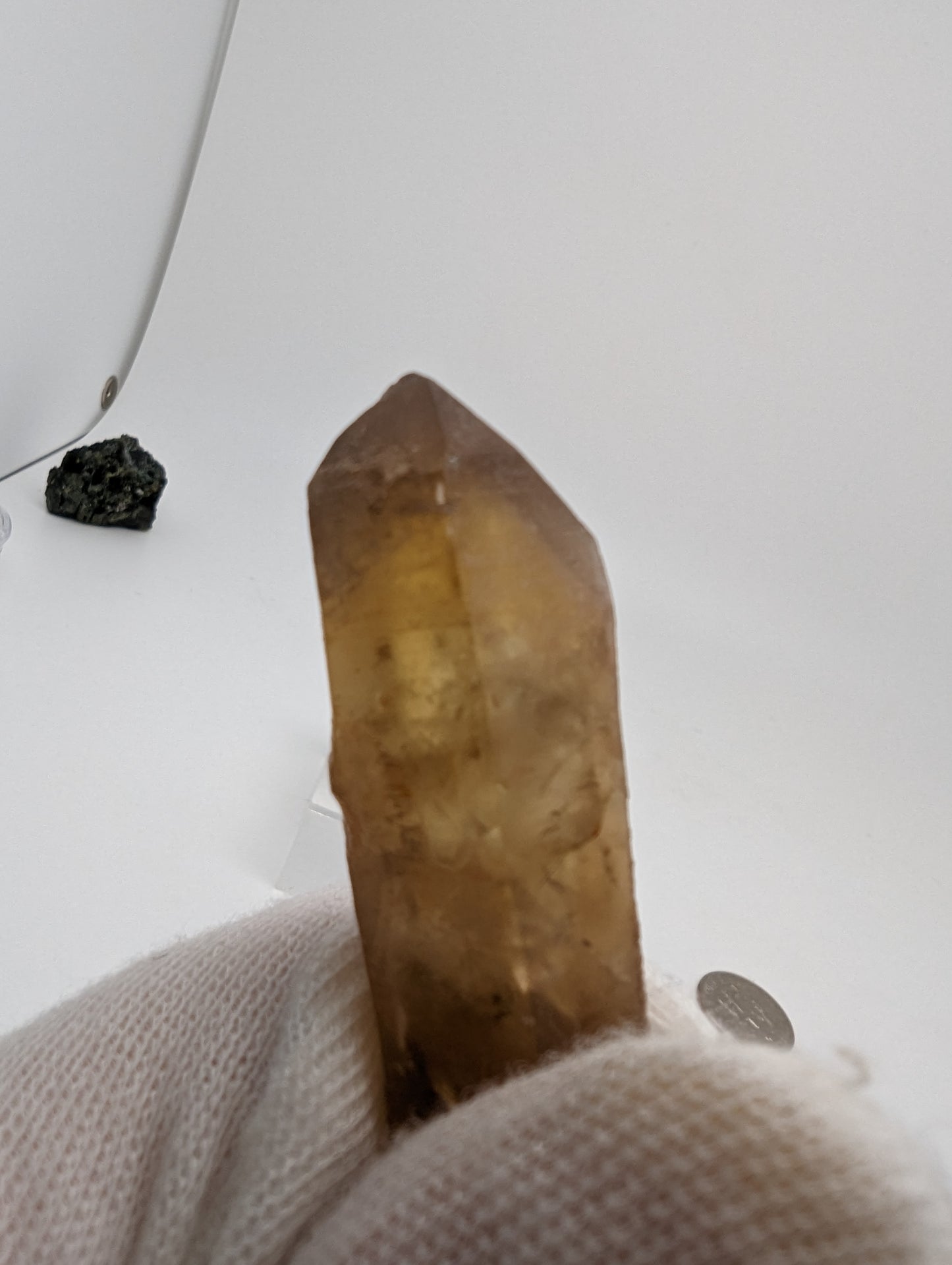 All Natural Citrine Point - Zambian - 53.5mm Long