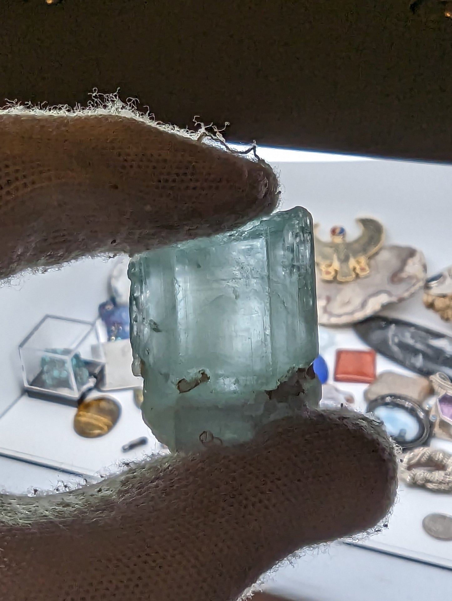 Aquamarine Specimen - Great Color -  38mm - Shigar Valley