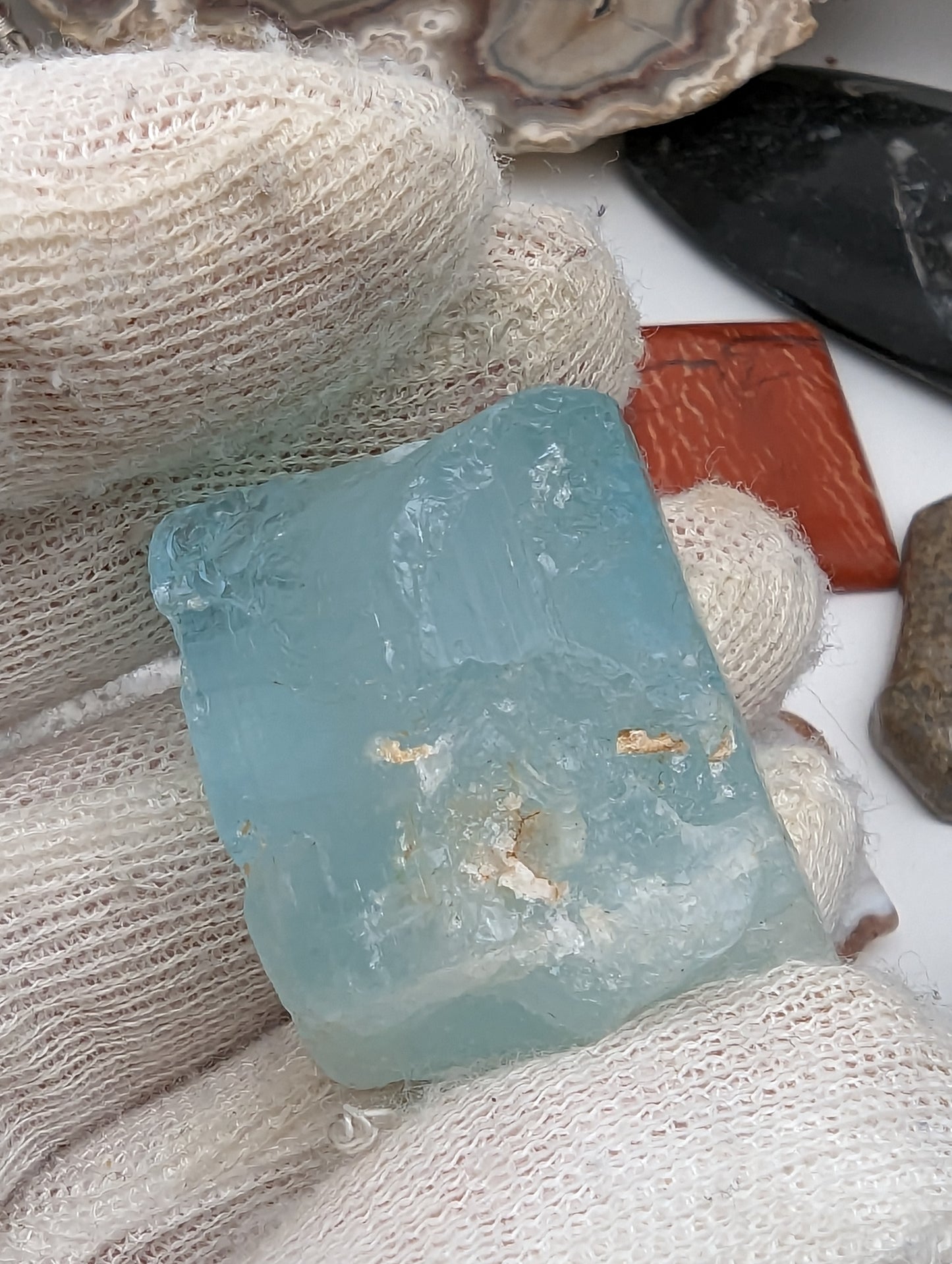 Aquamarine Specimen - Great Color -  38mm - Shigar Valley