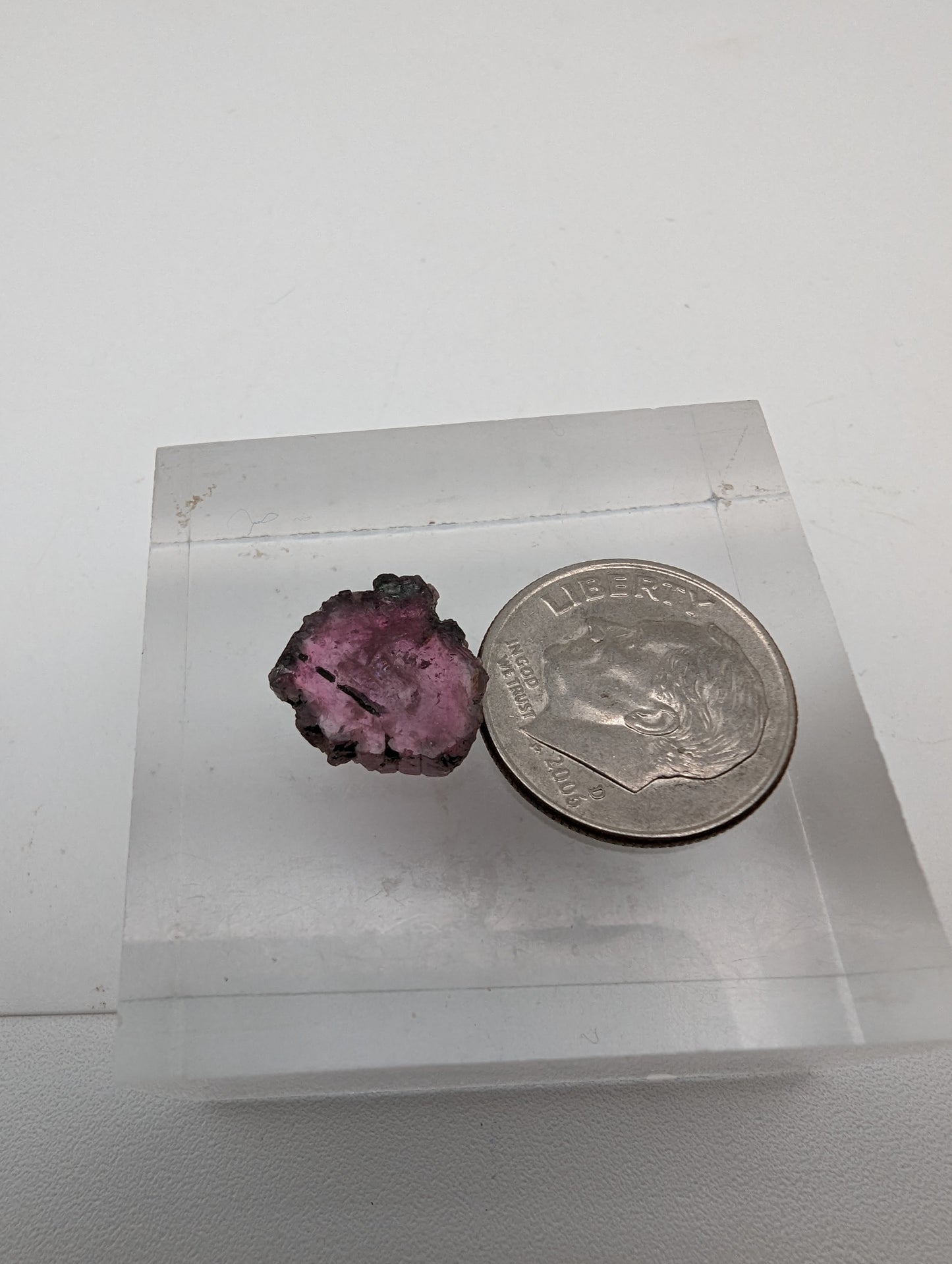 Pink Tourmaline Slice - 12.4mm - 4.65cts