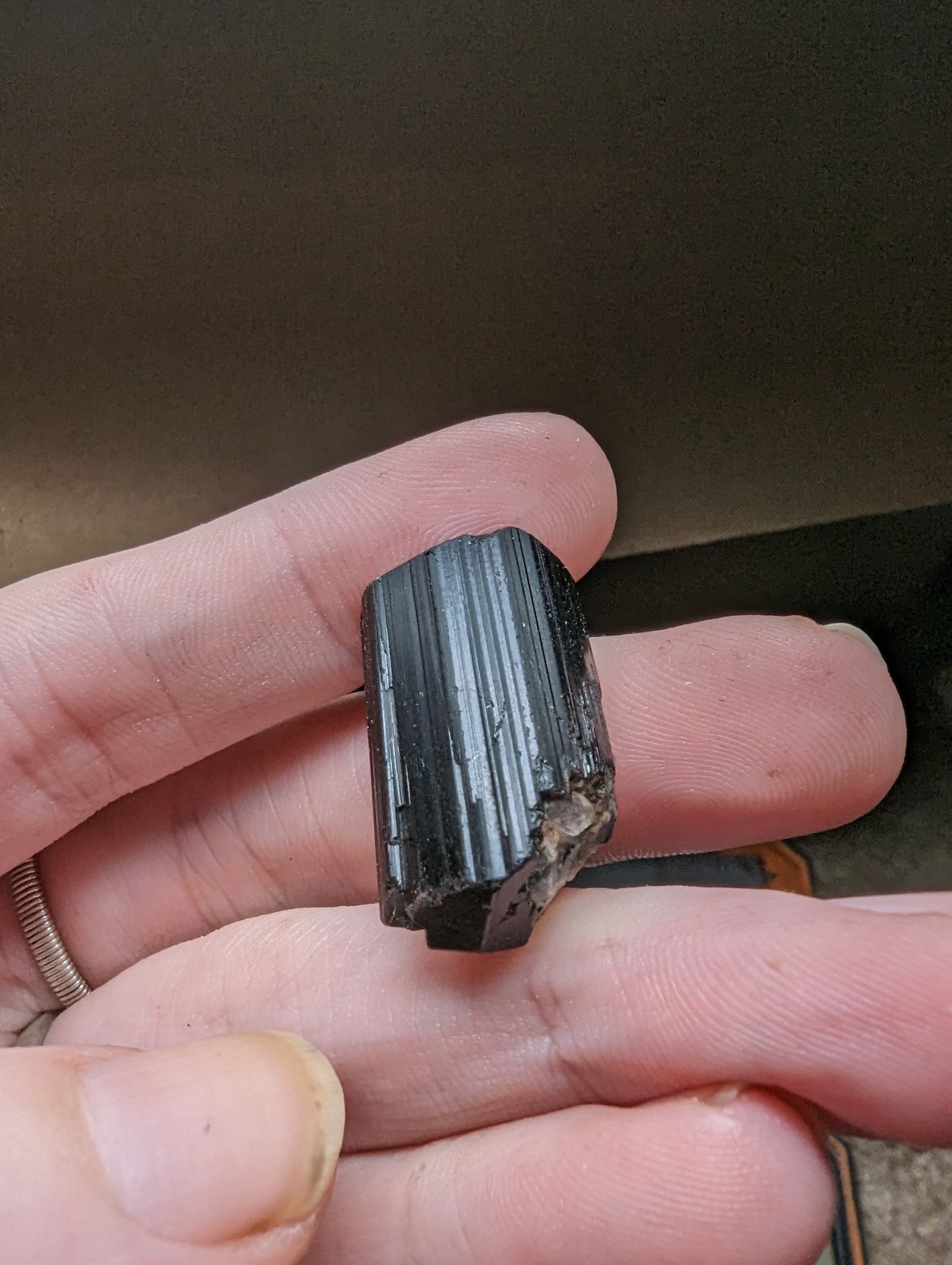 Black Tourmaline - Double Terminated - Quartz Crystal Growth