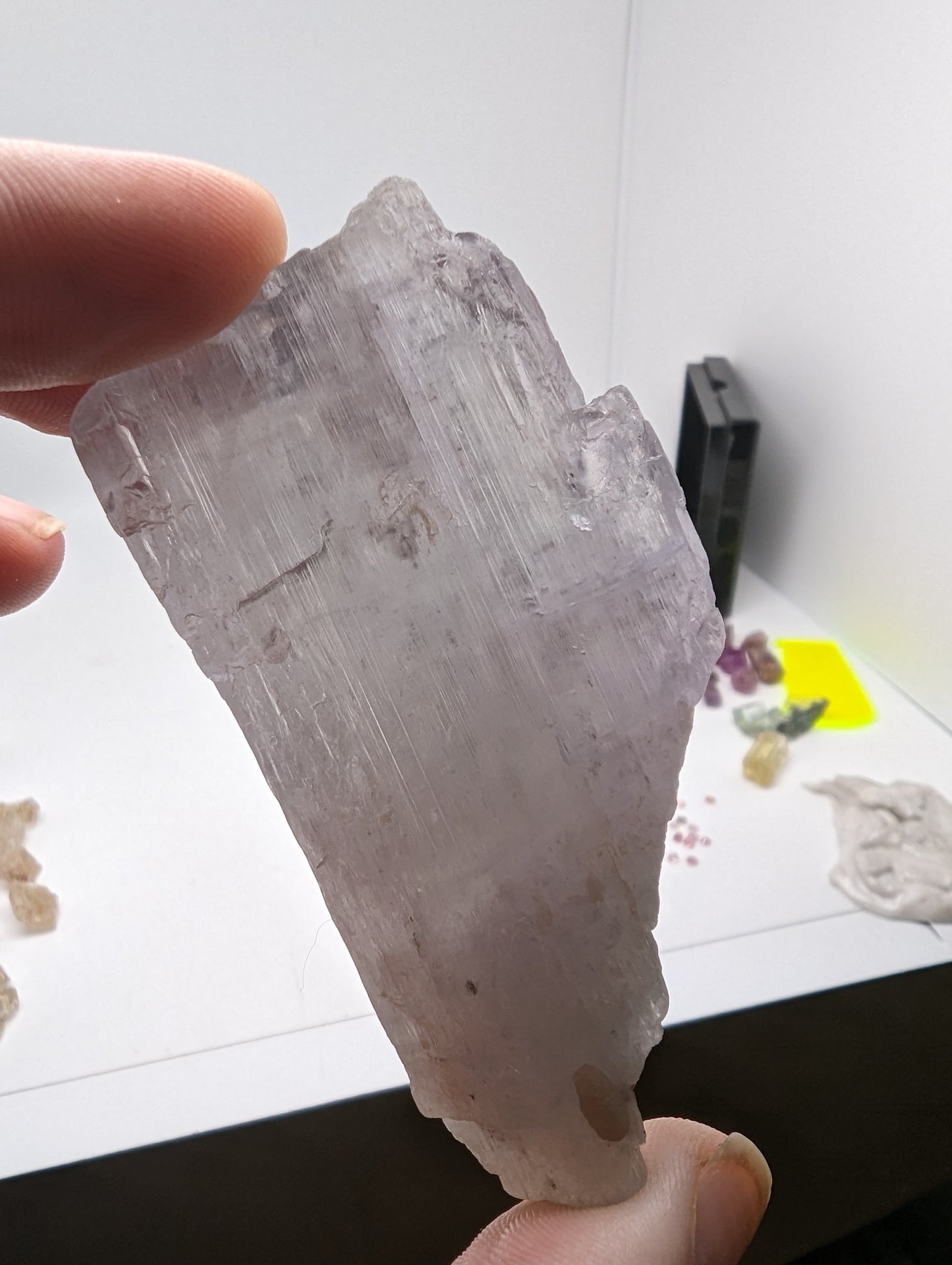 Large Purple/Pink Kunzite Crystal Specimen