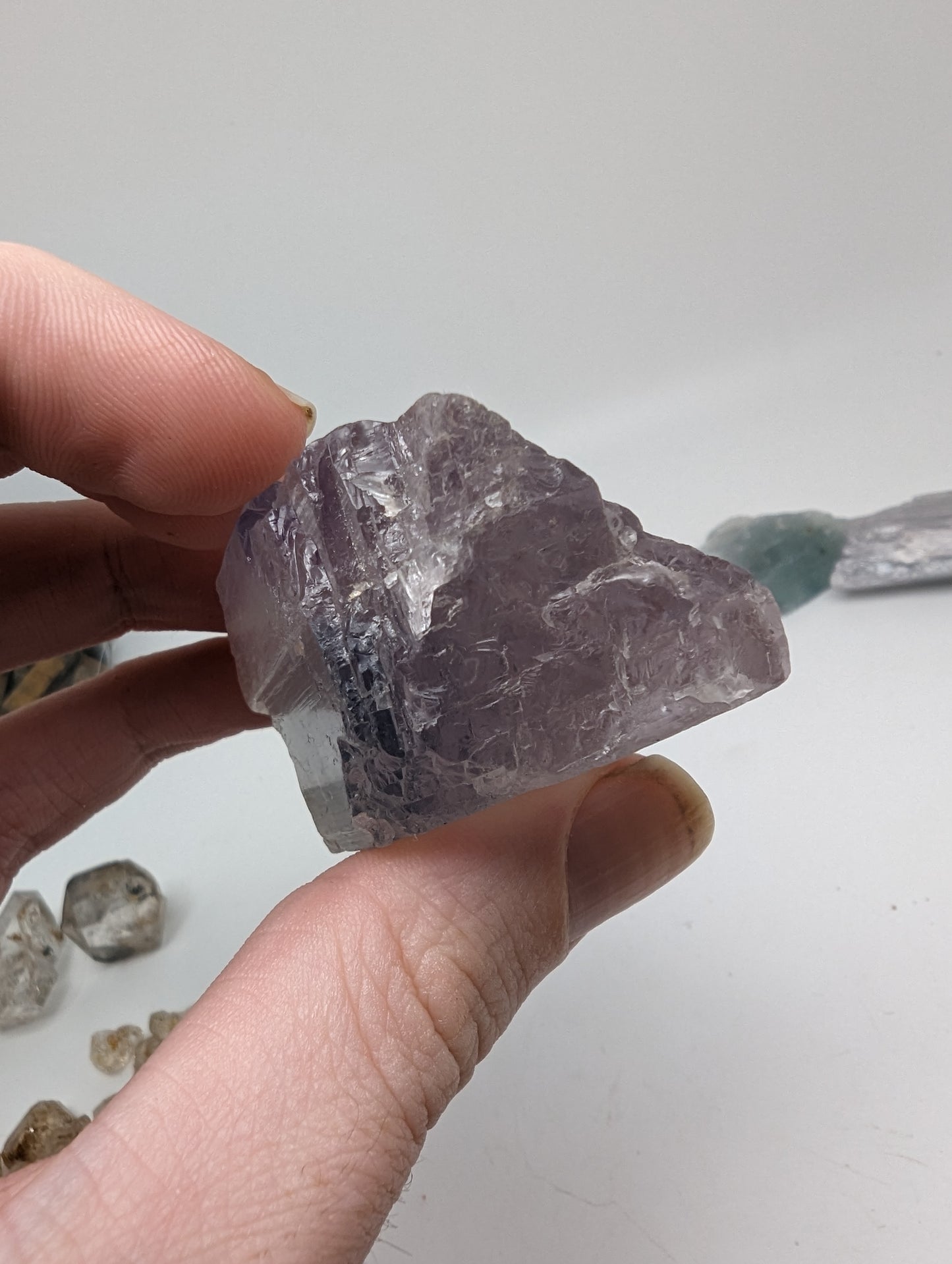 Large Purple/Pink Kunzite Crystal Specimen