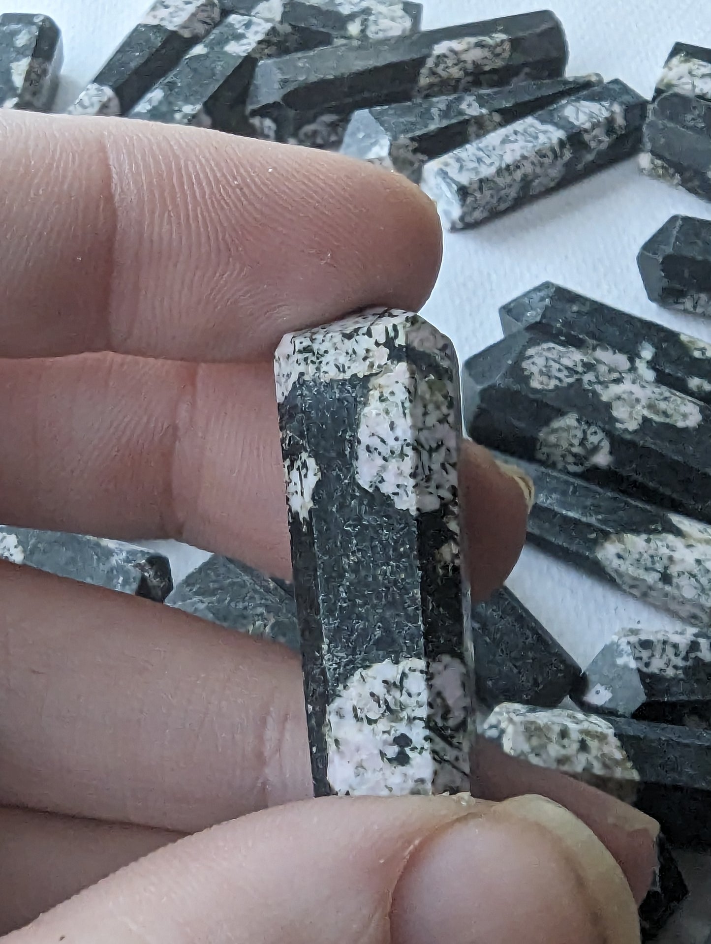 Snowflake Obsidian - Towers / Pendant Points - 2-2.5"