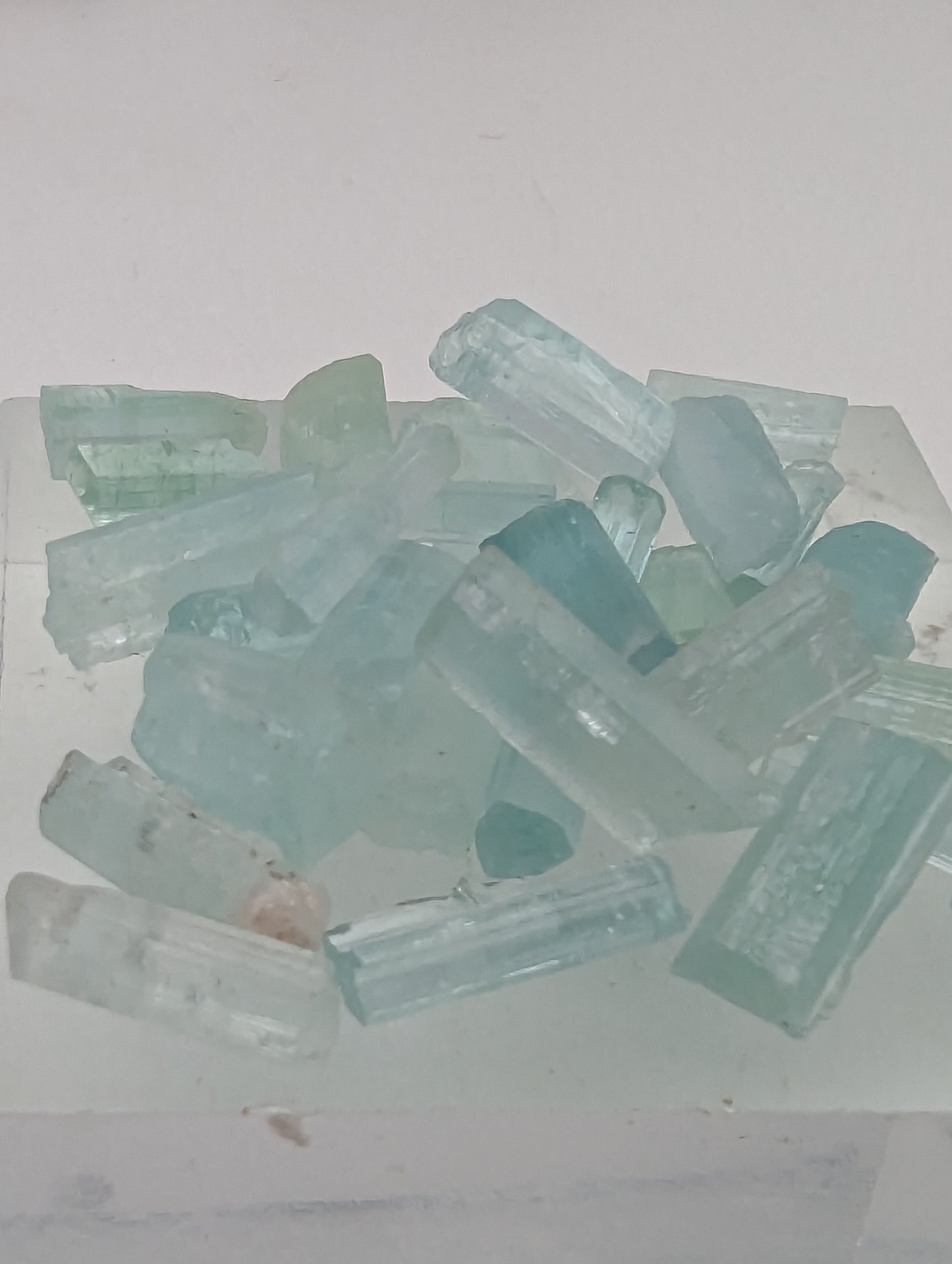 Blue-Green Tourmaline Lot - 10g(50cts) - 8-16mm