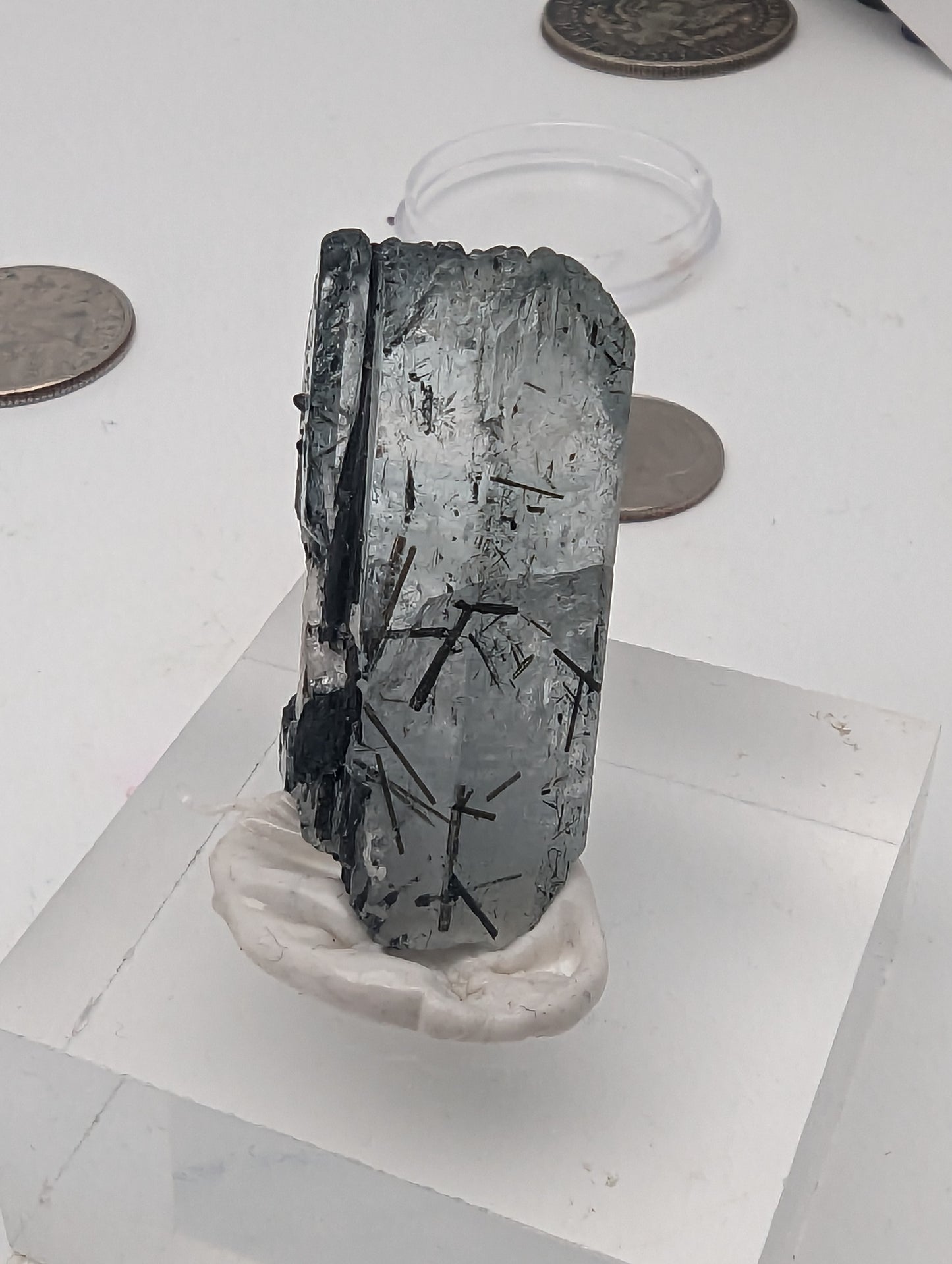 Aquamarine - Highly Tourmalated - 14g - 35mm