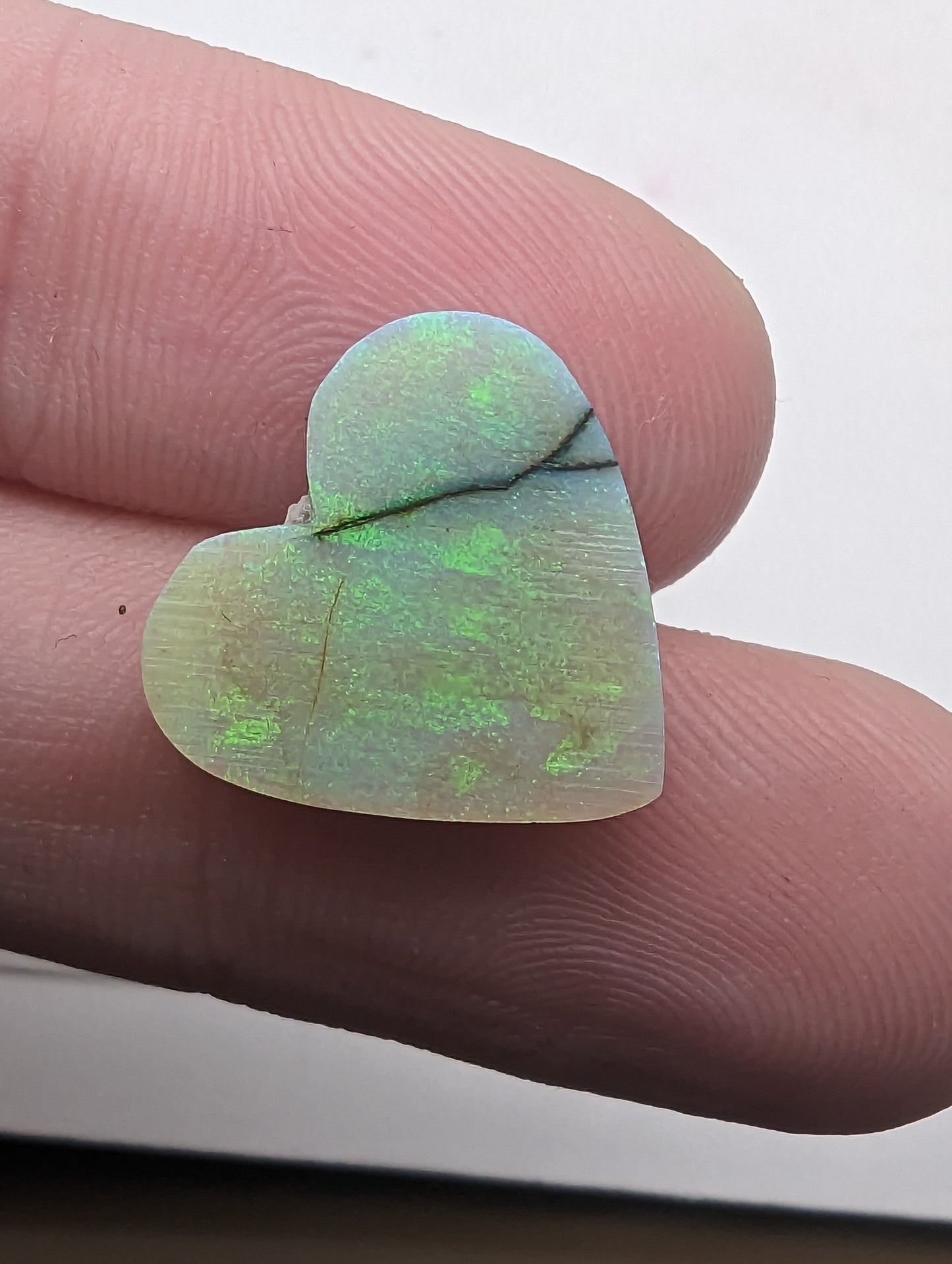 Monarch Opal Heart Cabochon - 4.85cts