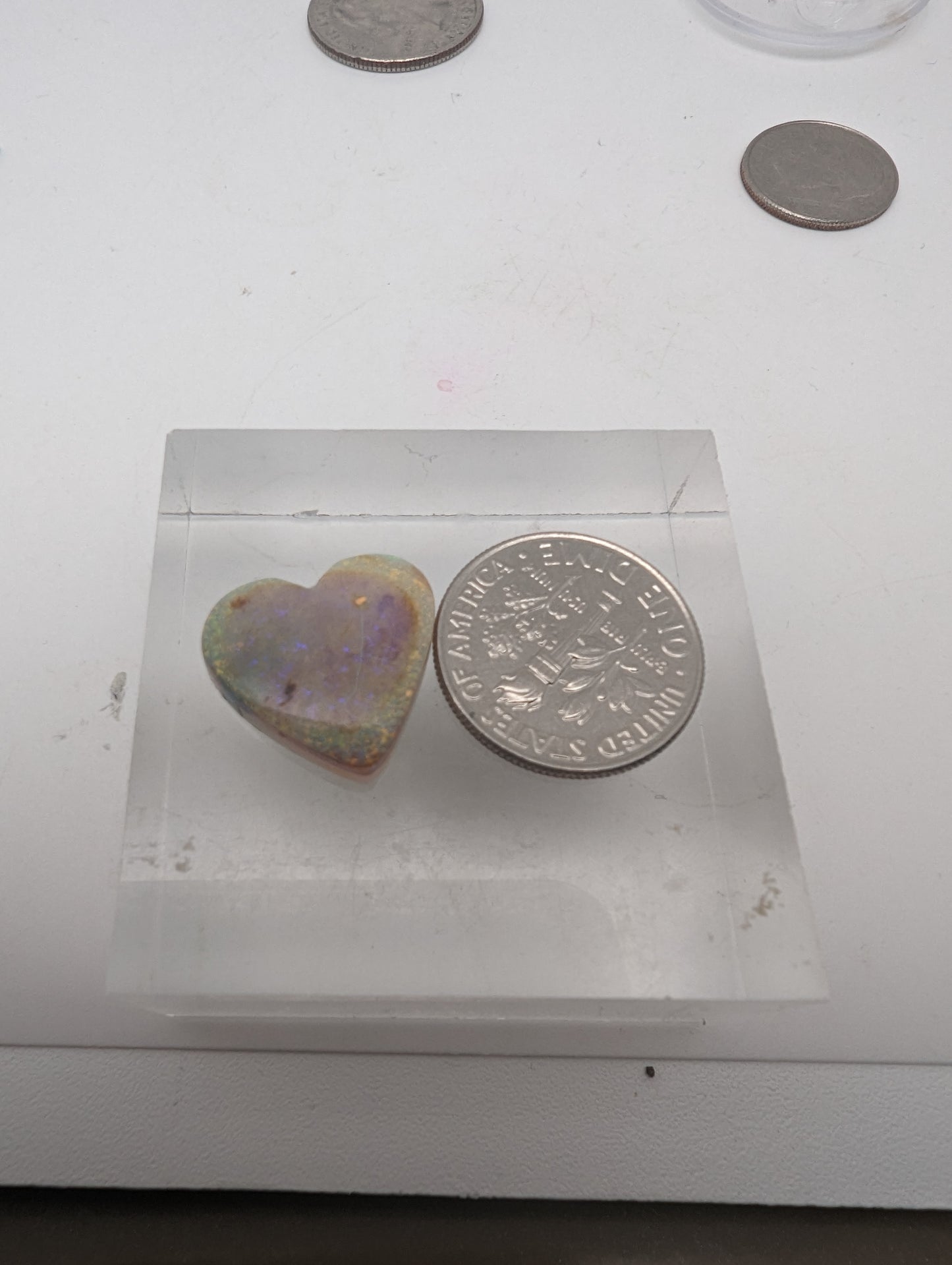 Monarch Opal Heart Cabochon - 4.85cts